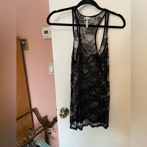 Women’s Stretch Lace Tank Top